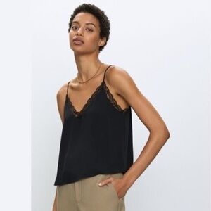 Aritzia Lace Trim Cami